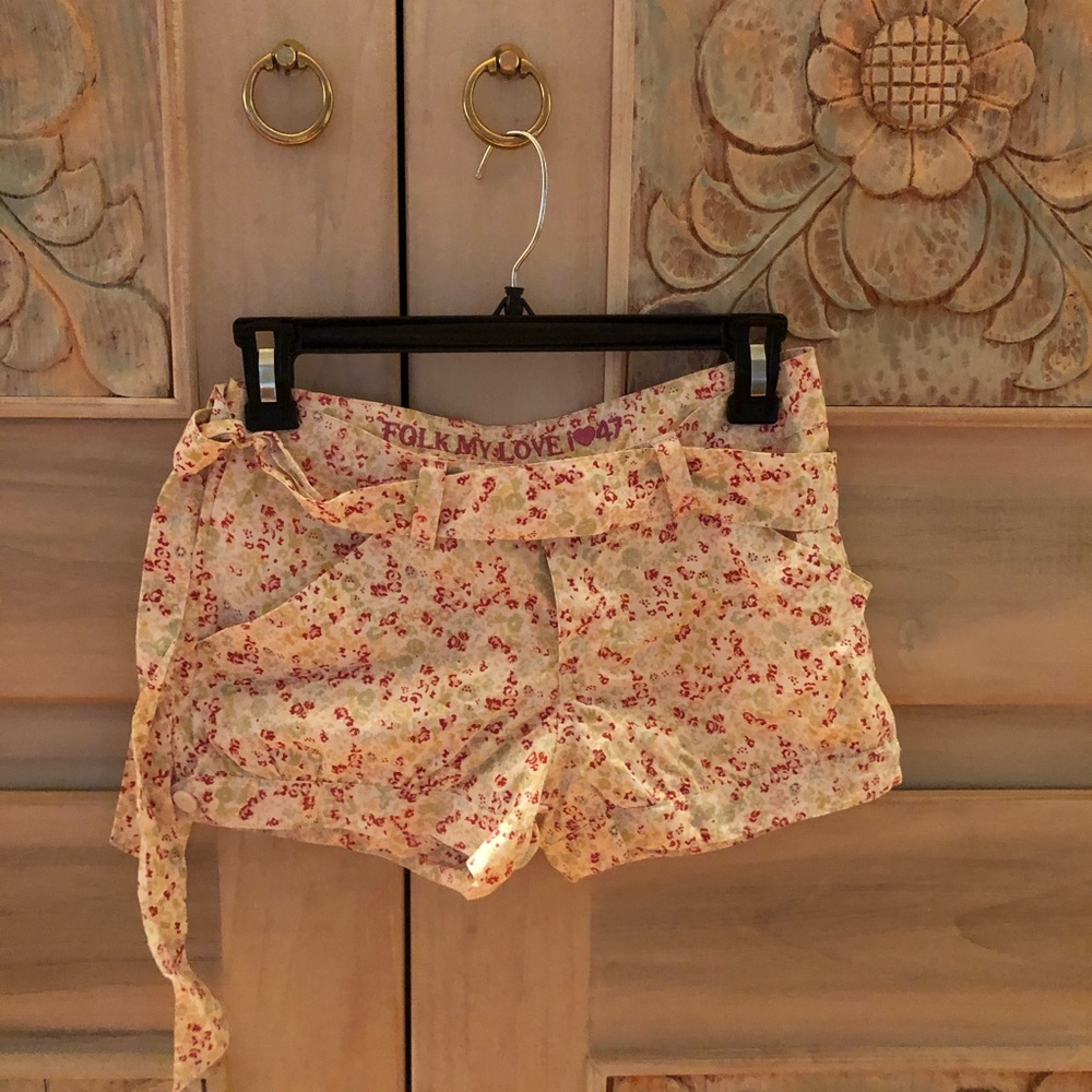 47 Street Floral Shorts